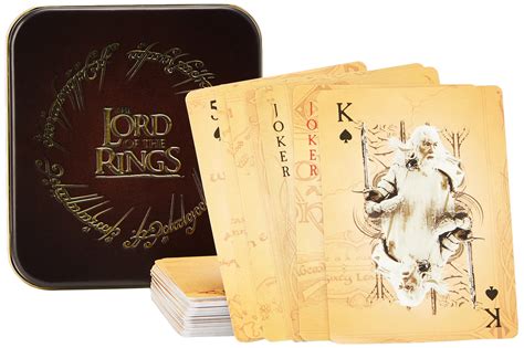 Lord of the rings magical playing cards